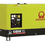 Generator de curent stationar insonorizat 11.4 kW, GBW15Y - Pramac