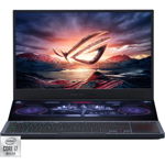 Laptop Gaming ASUS ROG Zephyrus Duo 15 GX550LWS-HF066T, Intel Core i7-10875H pana la 5.1GHz, 15.6" Full HD, 32GB, SSD 1TB, NVIDIA GeForce RTX 2070 Super 8GB, Windows 10 Home, gri inchis