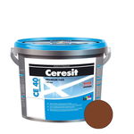 Chit de rosturi gresie si faianta Ceresit CE 40, maro, cocoa 52, interior / exterior, 5 kg