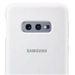 Husa de protectie Samsung Silicone pentru Galaxy S10e G970, White