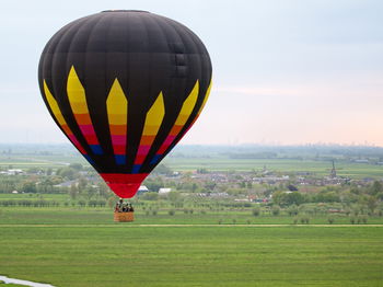 Lectie de zbor cu balonul in Timisoara, 