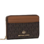 Portofel Mic de Damă MICHAEL MICHAEL KORS - Jet Set Charm 34S1GT9Z1B Maro