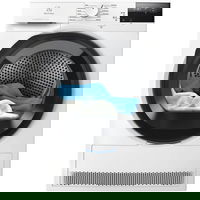 Electrolux Uscator de rufe Electrolux EW6D285AE, Pompa de caldura, 8 kg, Clasa C, Sistem uscare GentleCare + Sensicare, Motor Inverter, Usa reversibila, Alb, Electrolux