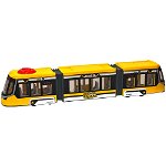Tramvai Dickie Toys Siemens City Tram 41,5 cm galben