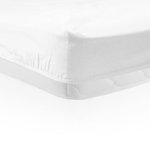 Cearceaf de pat cu elastic, 160x200 cm, ALB, Heinner