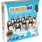 Pengoloo wood - joc de strategie cu pinguini, cu piese din lemn, Blue Orange