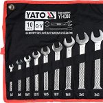 Yato Set chei plate 6-27mm 10buc. (YT-0380), Yato