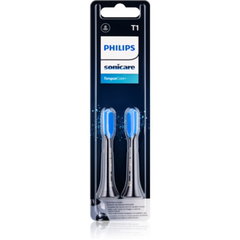 Set 2 rezerve cap curatare limba, Philips, Model Sonicare TongueCare, Negru/Albastru Set 2 rezerve cap curatare limba, Philips, Model Sonicare TongueCare, Negru/Albastru