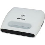 Sandwich maker Albatros SGA-750, 750W, Placi anti-aderente tip grill, Alb