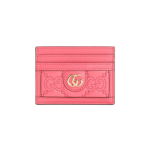 Gucci GUCCI GG MATELASSE CARD CASE SMALLLEATHERGOODS PINK & PURPLE, Gucci