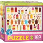 Puzzle 100 piese Ice Cream Pops, JF