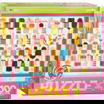 Puzzle 100 piese Ice Cream Pops, JF