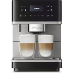 Espressor automat Miele CM 6160 MilkPerfection Silver Edition, 15 bar, 1.8 L, WiFiConn@ct, OneTouch for Two, AromaticSystem, Gri