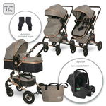 Carucior Alba Premium, Pearl Beige, Resigilat, Lorelli