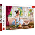 Puzzle 500 piese Micuta balerina Trefl, Trefl