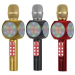 Microfon pentru Karaoke disco LED - Wireless hifi