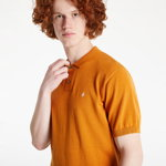 Stüssy Classic Short Sleeve Polo Sweater Orange, Stüssy
