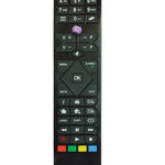 Telecomanda RC-A48105 / RM-C3090 compatibila cu JVC, Hitachi, Vortex, Teletech, Telefunken, Orion, Sharp, Polaroid, Finlux, Horizon, Hyundai, distanta maxima de operare 10m, culoare Neagra, Enisei Electronics