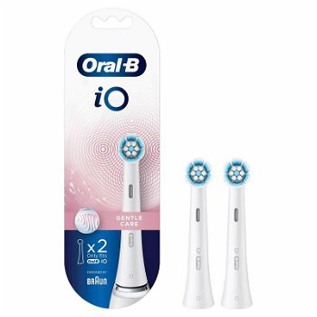 Rezerve periuta de dinti electria Oral-B iO Gentle Care, compatibile doar cu seria iO, 2 Bucati Rezerve periuta de dinti electria Oral-B iO Gentle Care, compatibile doar cu seria iO, 2 Bucati