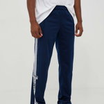 adidas Originals pantaloni de trening culoarea albastru marin, cu imprimeu, adidas Originals