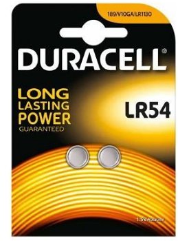 Baterie Duracell LR54 1.5V, 2buc