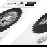 BOSCH Uscator de rufe Bosch WTH83255BY, Pompa de caldura, 8 kg, 15 programe, AutoDry Technology, AntiVibration, Filtru EasyClean, Clasa D, Alb, BOSCH