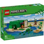 LEGO\u00ae Minecraft Schildkr\u00f6tenhaus am Meer 21254