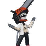 Mini Figurina Articulata Chainsaw Man Figuarts Chainsaw Man 10 cm, Bandai
