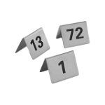 Semn Hendi pentru masa - numere 61-72, 55x52x(H)40 mm, HENDI