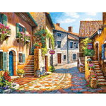 Puzzle 1000 piese Rue de Village, Castorland