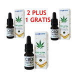 Pachet Ulei de Canepa cu cannabidiol 3%, Oncoforte CBD ULTRA Basic 3%, 30 ml, Plante si Sanatate SRL