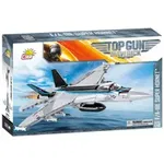 Set de construit Cobi F/A-18E Super Hornet Top Gun Maverick Edition, colectia Avioane, 5805A, 560 piese