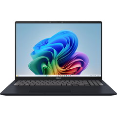 Laptop ASUS 14'' Zenbook A14 UX3407QA, WUXGA OLED, Procesor Qualcomm Snapdragon X X1-26-100, 32GB LPDDR5X, 1TB SSD, Qualcomm Adreno, Win 11 Pro, Iceland Gray