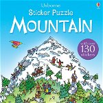 Sticker puzzle mountain
