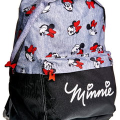 Rucsac gimnaziu 1 compartiment, 1 buzunar 42x30x14 cm Minnie, Litera