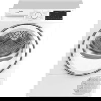 Beko Uscator de rufe Beko B3T68110, Condensare, 8 kg, 15 programe, Clasa B, Optisense, Aquawave, Alb, Beko