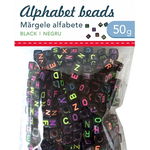 Accesorii craft - Margele alfabet negre | Daco, Daco