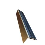 Profile aluminiu tip coltar treapta Ersin 2120, aurii, cu cauciuc antiderapant, 30x42mmx300cm, set 5 buc, cod 42008, 
