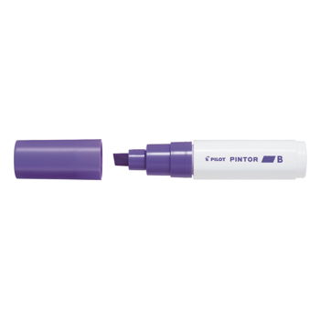 Marker cu vopsea Pilot Pintor B diverse culori 8 mm varf tesit Marker cu vopsea Pilot Pintor varf tesit 8 mm violet, Pilot