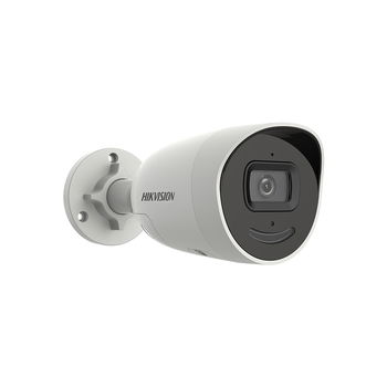 Camera supraveghere de exterior IP Hikvision AcuSense DarkFighter DS-2CD2066G2-IU-SL(2.8MM)(C), 6MP, IR 40 m, 2.8 mm, slot card, microfon, PoE, HikVision