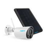 Camera de supraveghere Reolink Argus Eco cu Panou solar, WIFI, baterie reincarcabila, slot Micro SD Card, rezolutie Full HD, senzor de miscare