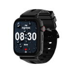 Ceas Smartwatch Pentru Copii Wonlex CT20 cu Functie telefon, Localizare GPS, Pedometru, Camera, Apel video, Jocuri, Negru, Wonlex