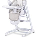 Scaun de masa cu leagan electric Caretero INDIGO 2 in 1 Light Grey, Caretero