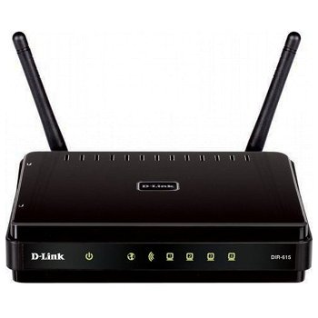 Router 4 port-uri wireless. N300, Fast Ethernet, D-Link (DIR-615), D-LINK