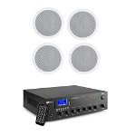 Sistem sonorizare Cafenea Power Dynamics KIT-PPA30-CSPB5 cu amplificator