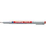 Marker nepermanent Edding OHP 152, varf rotund, 1.0 mm, rosu, Edding