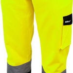 pantaloni de protecție reflectorizante XL, galben (BH81SP1-XL), Dedra