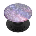 Suport Popsockets PopGrip Premium Stand Adeziv Glitter Nebula