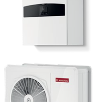 Pompa de caldura aer-apa Inverter Monobloc Ariston Nimbus PLUS 50 M NET R32, 5 kW, Incalzire si Racire Clasa A+++, Unitate externa cu schimbator Inox, compresor dublu rotativ, MONOFAZAT, Ariston