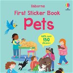 First Sticker Book Pets